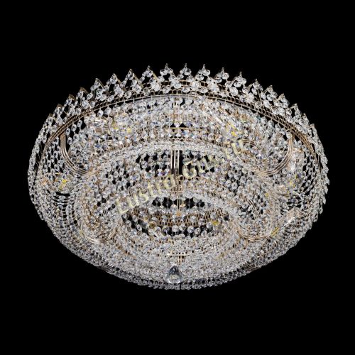 Люстра Двойное Кольцо Корона 700 мм в Самаре Гусь Хрустальный