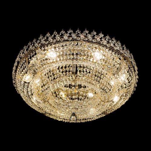 Люстра Двойное Кольцо Корона 700 мм в Самаре Гусь Хрустальный