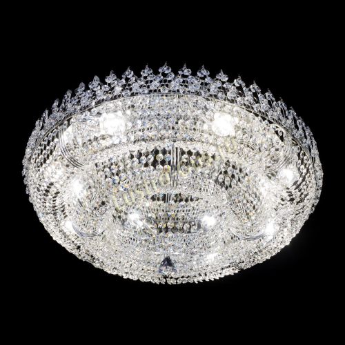 Люстра Двойное Кольцо Корона 700 мм в Самаре Гусь Хрустальный