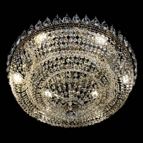 Люстра Двойное Кольцо Корона журавлик в Самаре Гусь Хрустальный