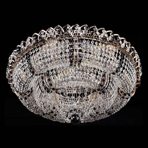 Люстра Двойное Кольцо Классика №6 черная в Самаре Гусь Хрустальный