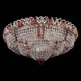 Люстра Двойное Кольцо Классика №6 красная в Самаре