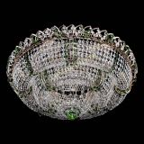 Люстра Двойное Кольцо Классика №6 зеленая в Самаре