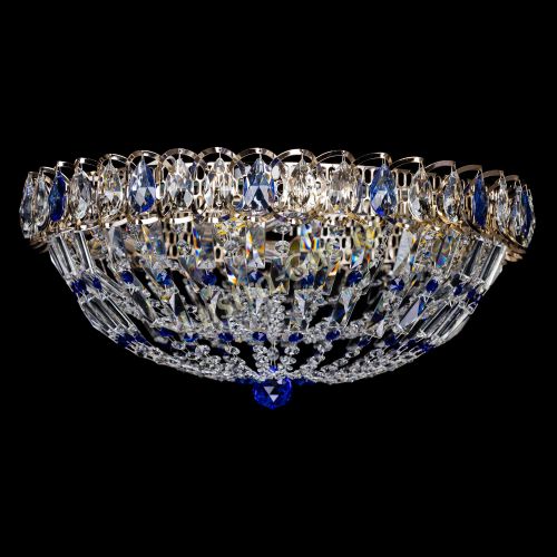 Люстра Двойной Купол синий в Самаре Люстра Двойной Купол синий в Самаре