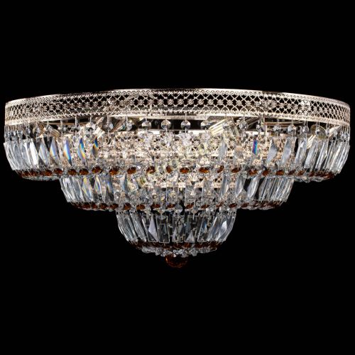 Люстра Двойное Кольцо Венеция чайная в Самаре Гусь Хрустальный