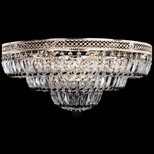 Люстра Двойное Кольцо Венеция черная в Самаре Гусь Хрустальный