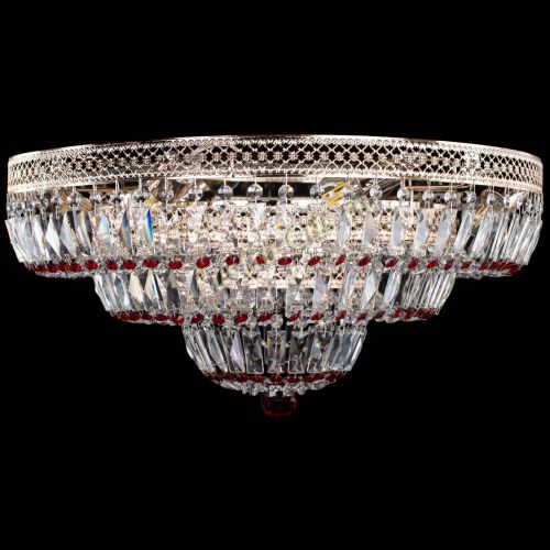 Люстра Двойное Кольцо Венеция красная в Самаре Люстра Двойное Кольцо Венеция красная в Самаре