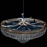 Люстра Двойное Кольцо Венеция черная в Самаре