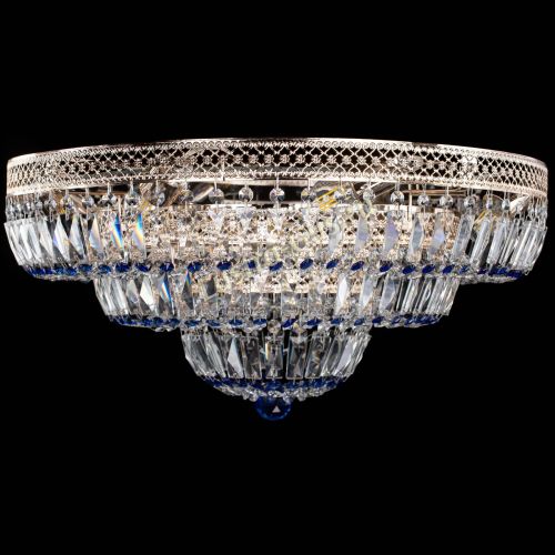 Люстра Двойное Кольцо Венеция синяя в Самаре Люстра Двойное Кольцо Венеция синяя в Самаре