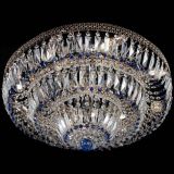 Люстра Двойное Кольцо Венеция синяя в Самаре Люстра Двойное Кольцо Венеция синяя в Самаре