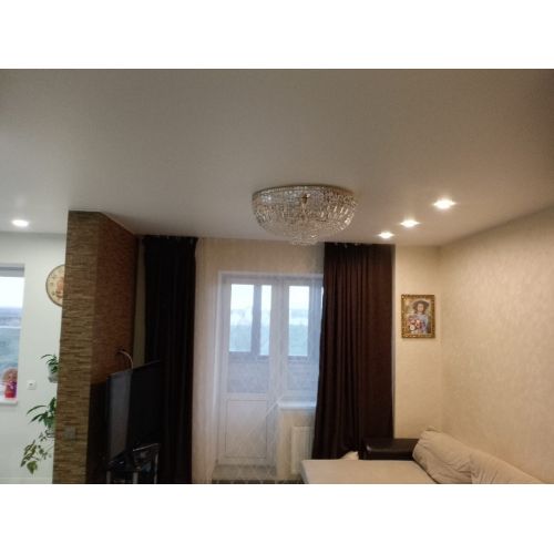 Люстра Эдна №8 (с плотным прилеганием к потолку) в Самаре Гусь Хрустальный