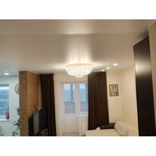 Люстра Эдна №8 (с плотным прилеганием к потолку) в Самаре Гусь Хрустальный