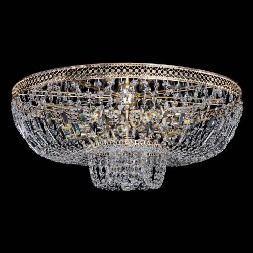 Люстра Эдна №8 (с плотным прилеганием к потолку) в Самаре Гусь Хрустальный