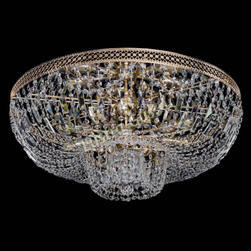 Люстра Эдна №8 (с плотным прилеганием к потолку) в Самаре Гусь Хрустальный