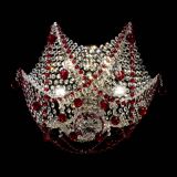 Люстра Элина №2 красная в Самаре