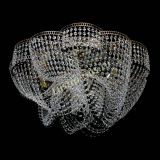 Люстра Есения черная, диаметр - 600 мм, цвет - золото, Люстры Гусь Хрустальный Люстра Есения черная, диаметр - 600 мм, цвет - золото, Люстры Гусь Хрустальный