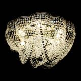 Люстра Есения черная, диаметр - 600 мм, цвет - золото, Люстры Гусь Хрустальный Люстра Есения черная, диаметр - 600 мм, цвет - золото, Люстры Гусь Хрустальный