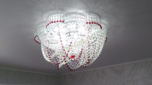 Люстра Хрустальная Волна в Самаре отзыв и фото покупателя