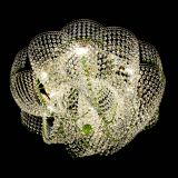 Люстра Есения зеленая, диаметр - 600 мм, цвет - золото, Люстры Гусь Хрустальный Люстра Есения зеленая, диаметр - 600 мм, цвет - золото, Люстры Гусь Хрустальный