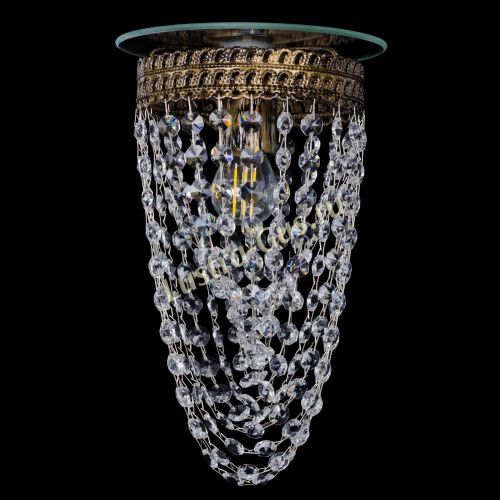 Люстра Флоренция №1 Водоворот под бронзу в Самаре Гусь Хрустальный