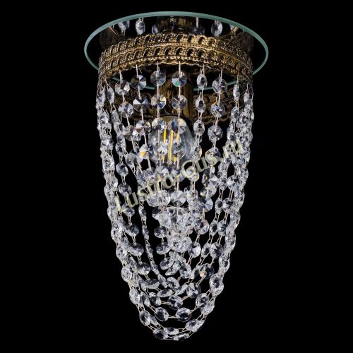 Люстра Флоренция №1 Водоворот под бронзу в Самаре Гусь Хрустальный