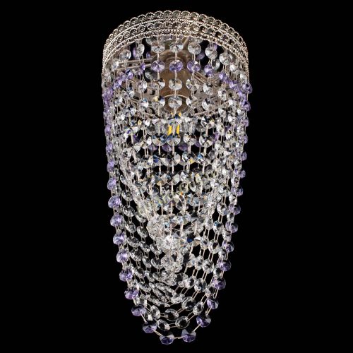 Люстра Флоренция №1 Водоворот фиолетовая в Самаре Гусь Хрустальный