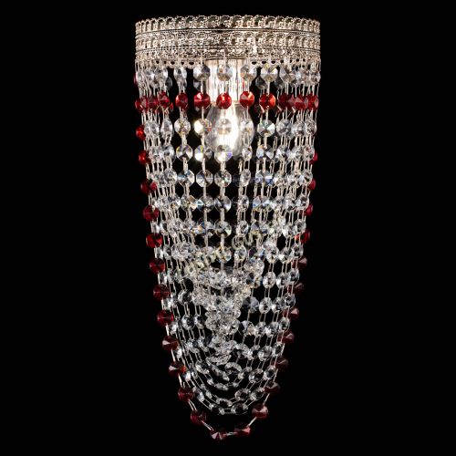 Люстра Флоренция №1 Водоворот красная в Самаре Гусь Хрустальный