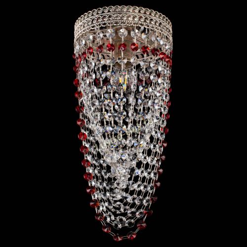Люстра Флоренция №1 Водоворот красная в Самаре Гусь Хрустальный