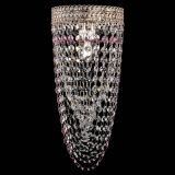 Люстра Флоренция №1 Водоворот розовая в Самаре