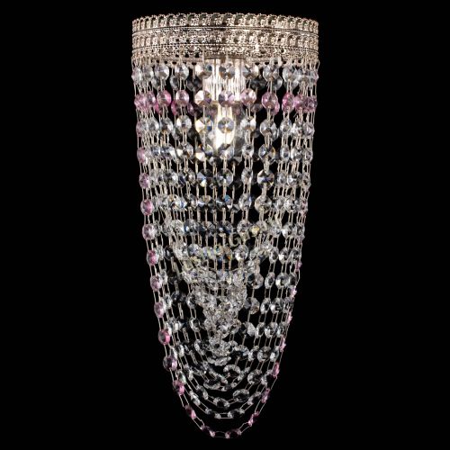 Люстра Флоренция №1 Водоворот розовая в Самаре Гусь Хрустальный