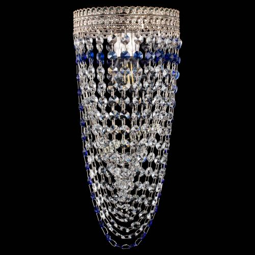 Люстра Флоренция №1 Водоворот синяя в Самаре Гусь Хрустальный