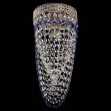 Люстра Флоренция №1 Водоворот синяя в Самаре