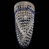 Люстра Флоренция №1 Водоворот синяя в Самаре