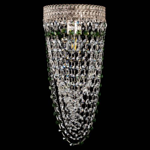 Люстра Флоренция №1 Водоворот зеленая в Самаре Гусь Хрустальный