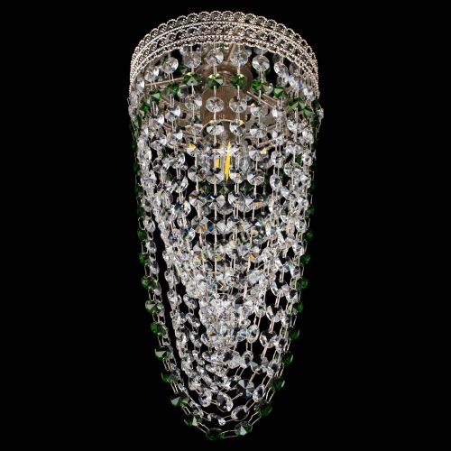 Люстра Флоренция №1 Водоворот зеленая в Самаре Гусь Хрустальный