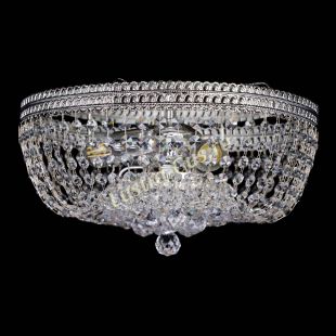 Люстра потолочная для низкого потолка Флоренция №3 купол шар