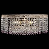 Люстра Флоренция капель оптикон розовая в Самаре