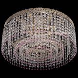 Люстра Флоренция капель оптикон розовая в Самаре