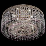 Люстра Флоренция капель оптикон розовая в Самаре