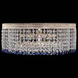 Люстра Флоренция капель оптикон синяя в Самаре