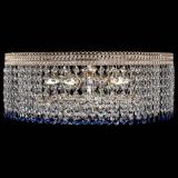 Люстра Флоренция капель оптикон синяя в Самаре