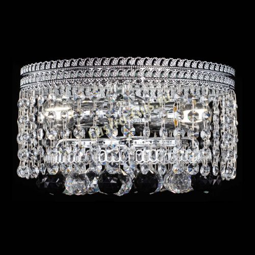 Люстра Флоренция шар №2 черная в Самаре Гусь Хрустальный