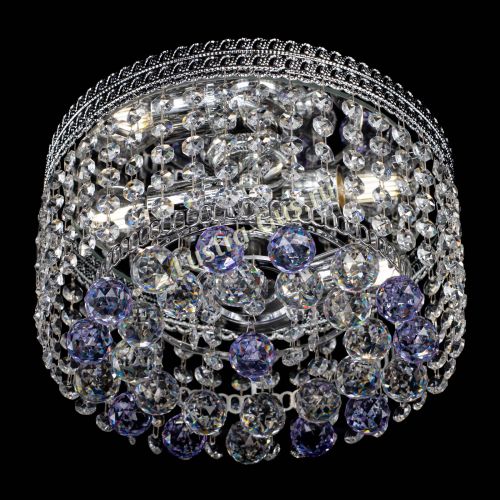 Люстра Флоренция шар №2 фиолетовая в Самаре Гусь Хрустальный