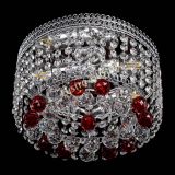 Люстра Флоренция шар №2 красная в Самаре