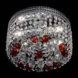 Люстра Флоренция шар №2 красная в Самаре