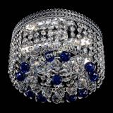 Люстра Флоренция шар №2 синяя в Самаре Люстра Флоренция шар №2 синяя в Самаре