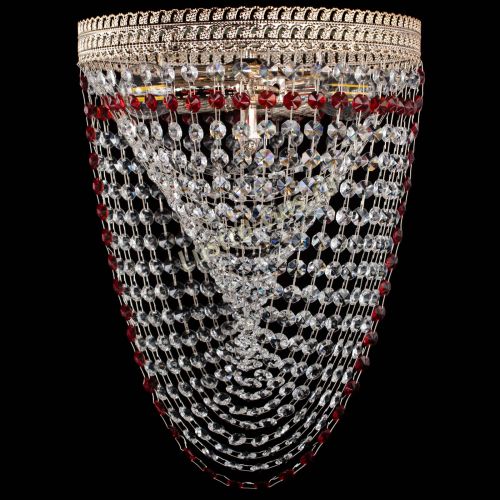 Люстра Флоренция Водоворот красная в Самаре Гусь Хрустальный