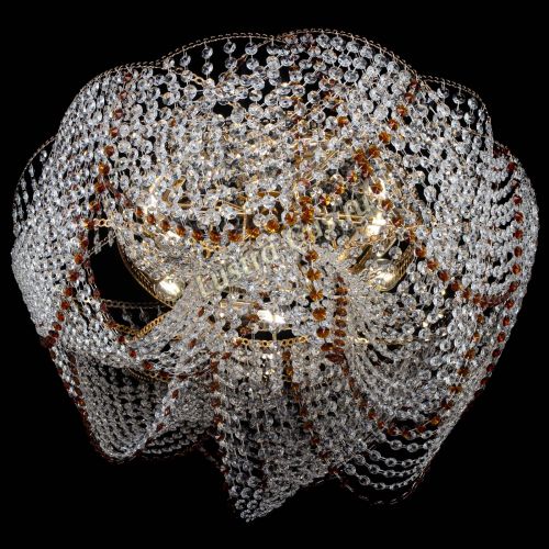 Люстра Галактика №4 чайная в Самаре Гусь Хрустальный