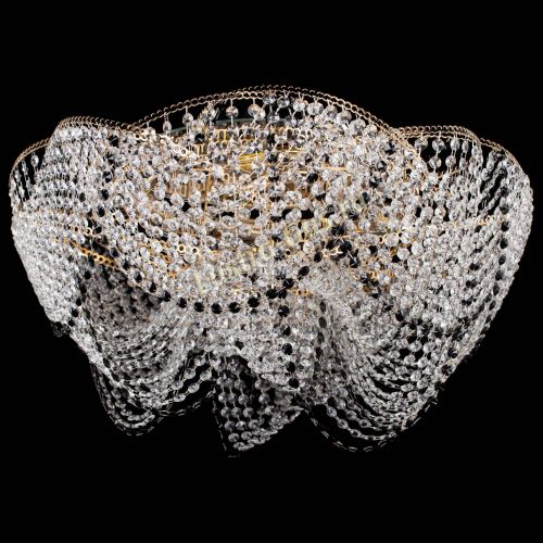 Люстра Галактика №4 черная в Самаре Гусь Хрустальный