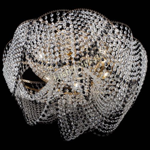 Люстра Галактика №4 черная в Самаре Гусь Хрустальный